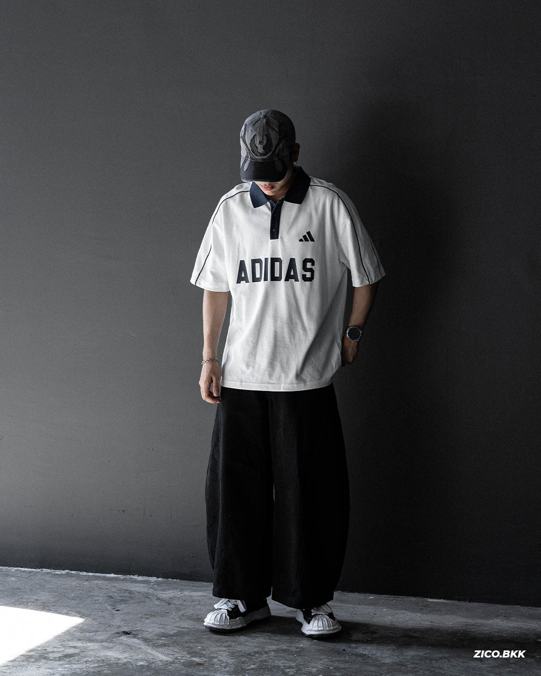 Adidas Logo Polo Shirt (KW8116, KW8117)