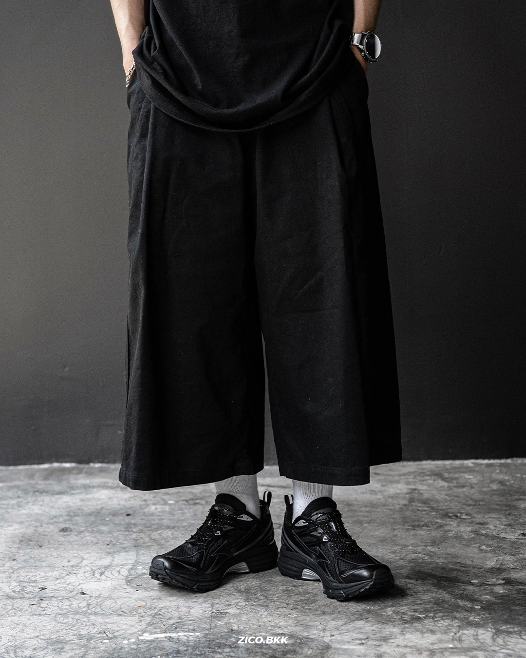 Mizuno Halo Mix TL (All Black) - Mizuno Sneakers | ZICO.BKK