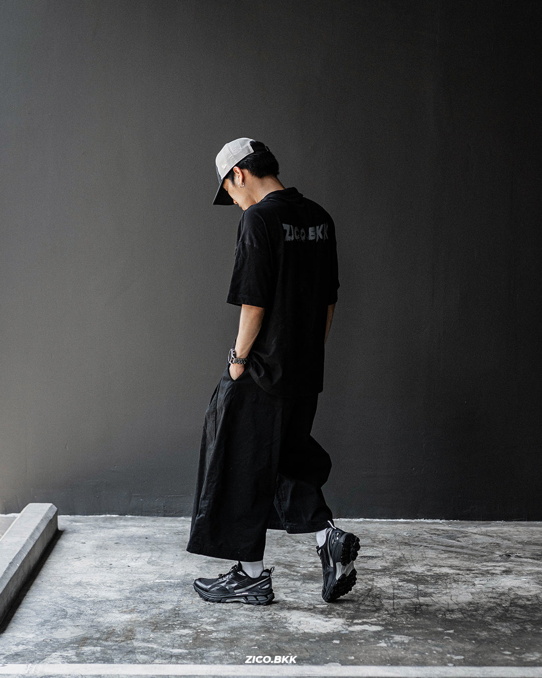 Mizuno Halo Mix TL (All Black) - Mizuno Sneakers | ZICO.BKK
