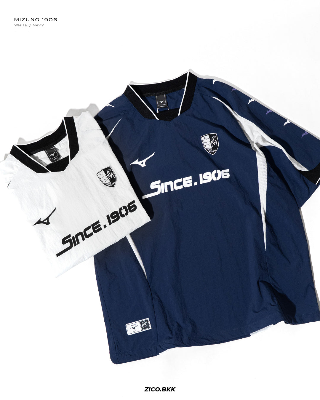 Mizuno Retro Football Jersey 2026 - Mizuno Jersey | ZICO.BKK