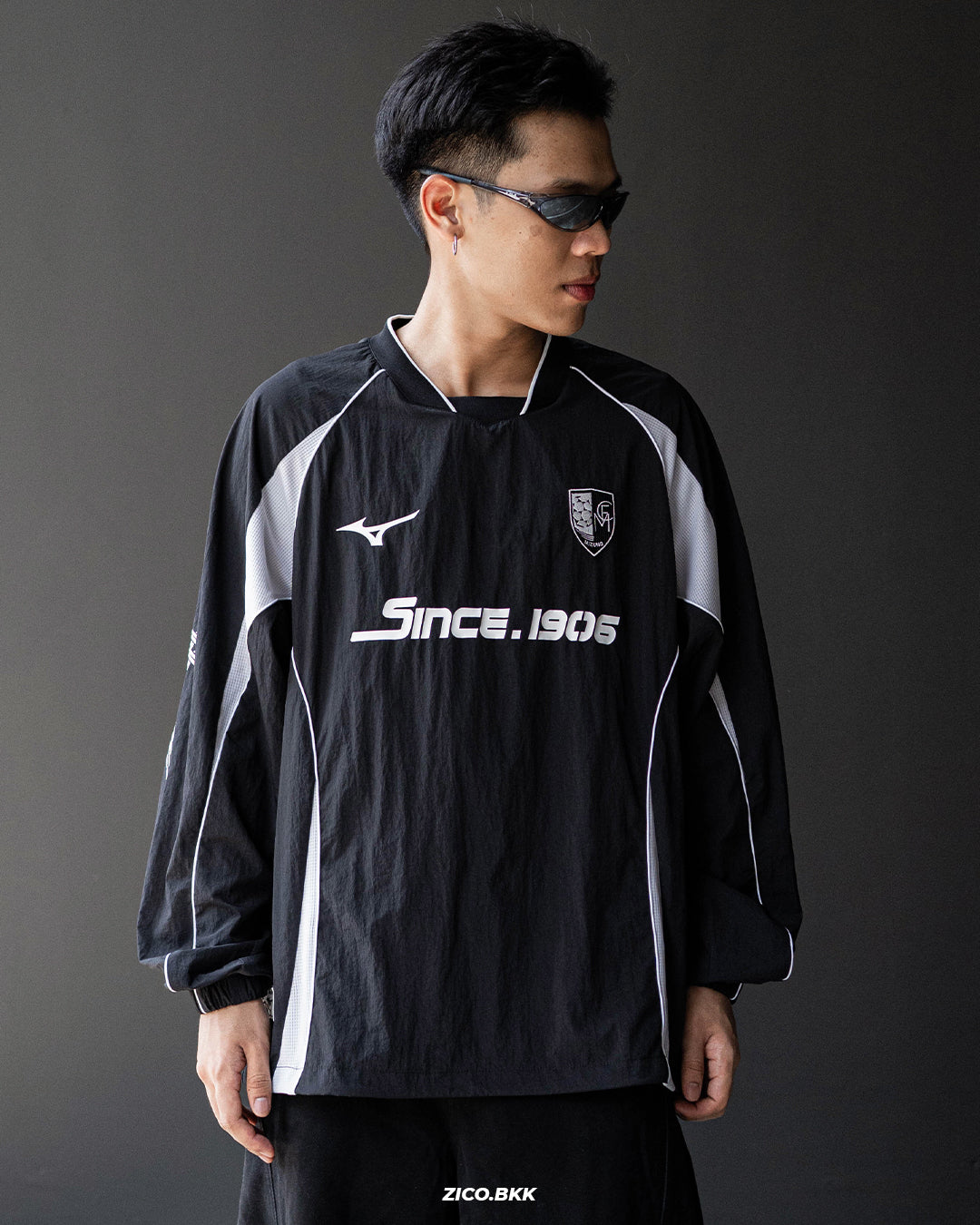 Mizuno Retro Football Long Sleeve Jersey 2026