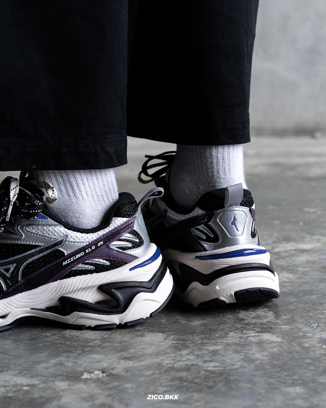 Mizuno XLG 2K - Silver - Adidas Sneakers | ZICO.BKK
