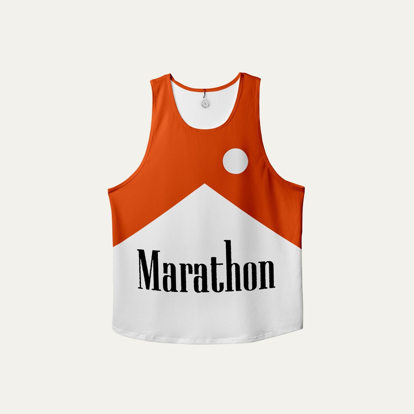 Participation Marathon Red V2 Singlet front - ZICO.BKK