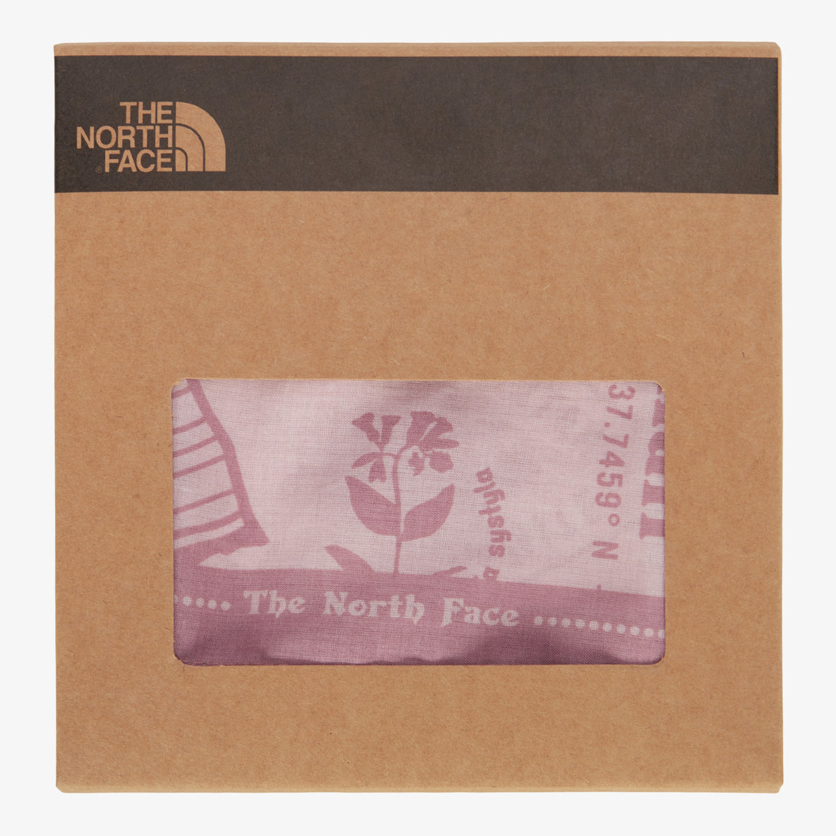 The North Face Bandana Pine Cone - Pale Peach - official 03