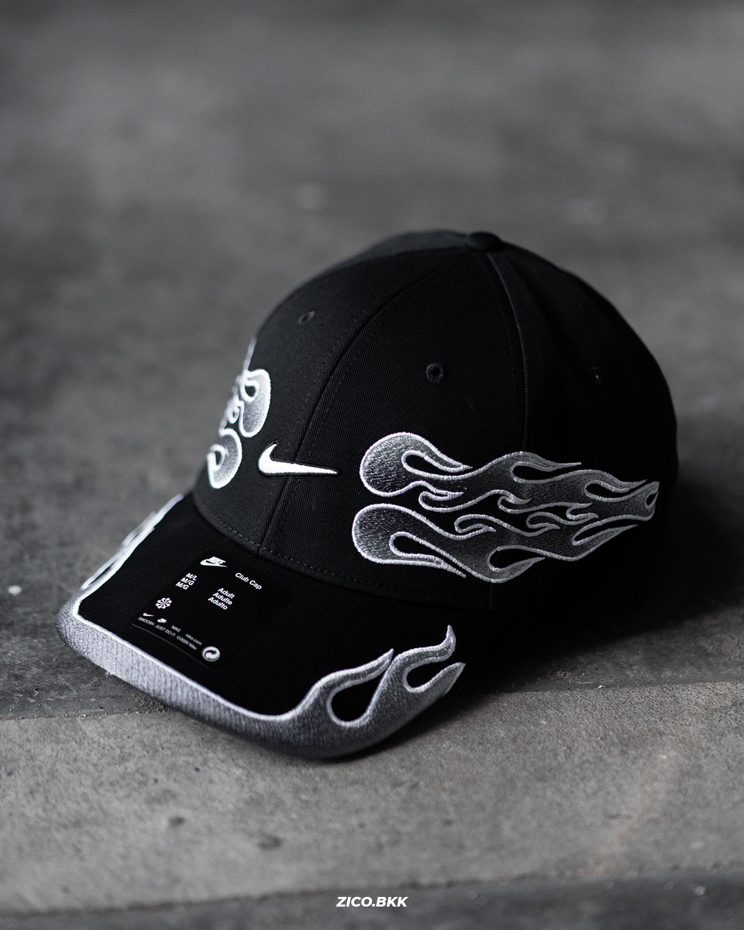 Nike Club Structured OG Flame Unisex Cap (IH9258) - Nike Cap | ZICO.BKK