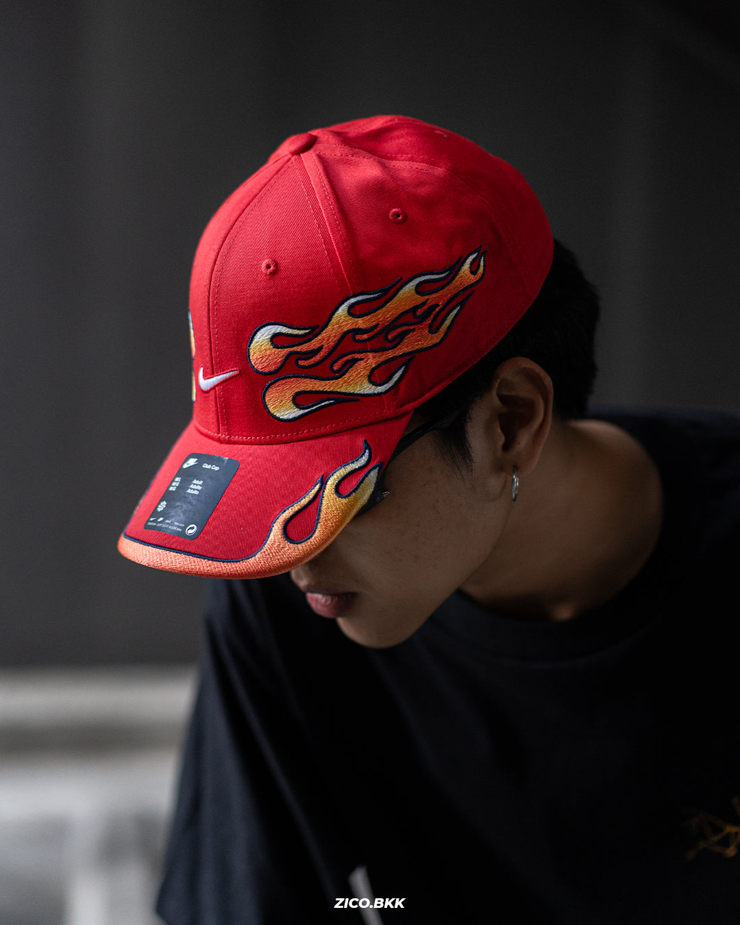 Nike Club Structured OG Flame Unisex Cap (IH9258) - Nike Cap | ZICO.BKK