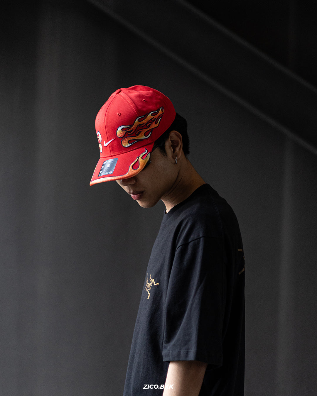 Nike Club Structured OG Flame Unisex Cap (IH9258) - Nike Cap | ZICO.BKK