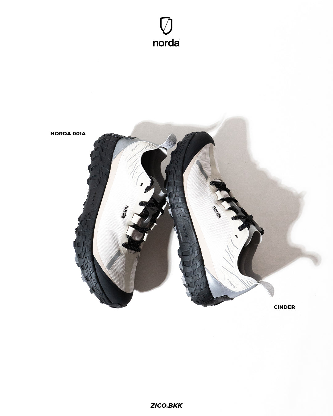 Norda 001A Men's - Cinder