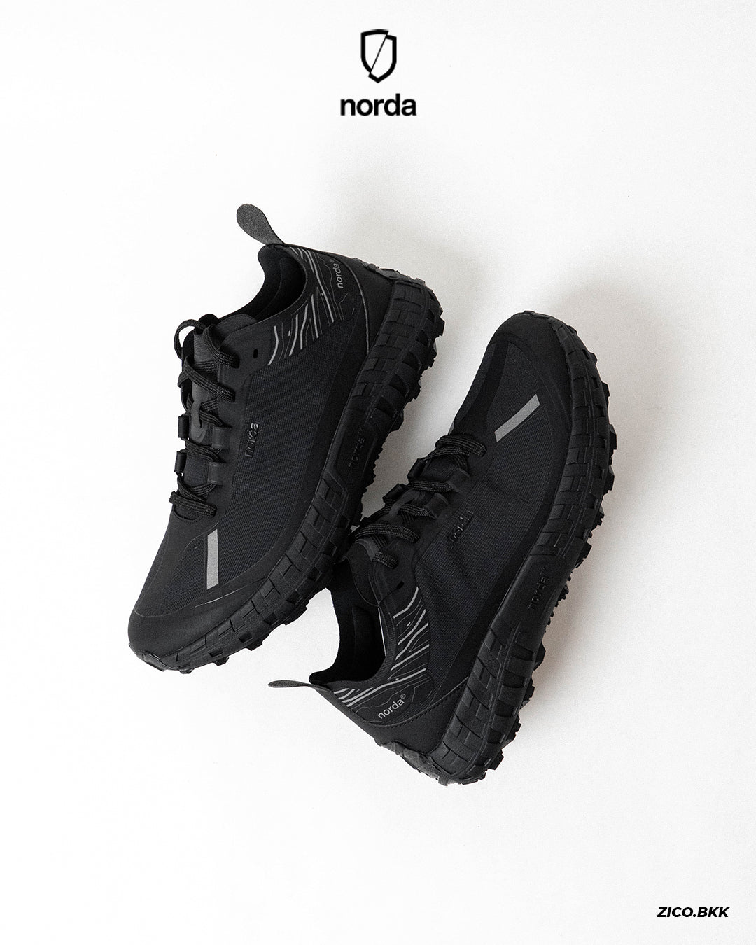 Norda 001A Men's - Stealth Black