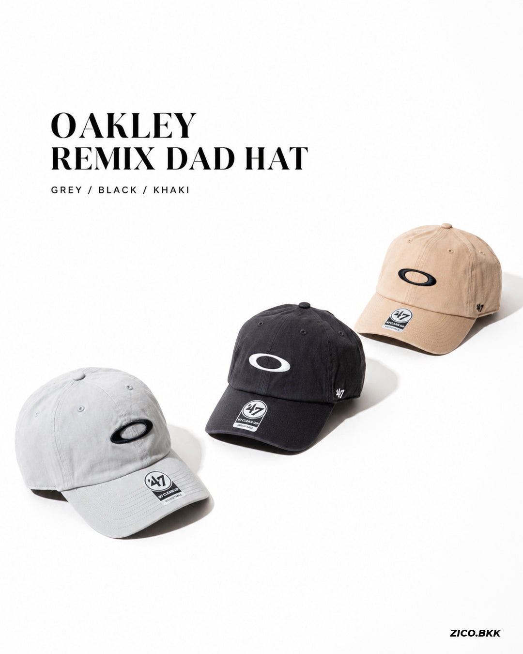 Oakley Remix Dad Cap - Oakley Cap | ZICO.BKK