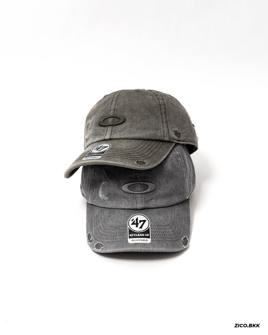 Oakley '47 Reserve Distressed Cap - Two-colour product pair alternate | ZICO.BKK
