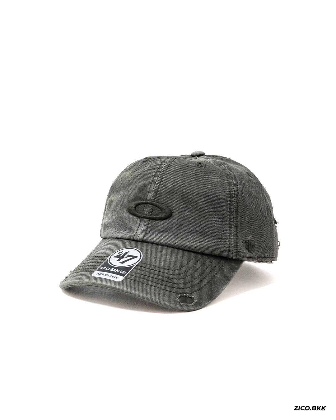 Oakley '47 Reserve Distressed Cap - Studio product view | ZICO.BKK