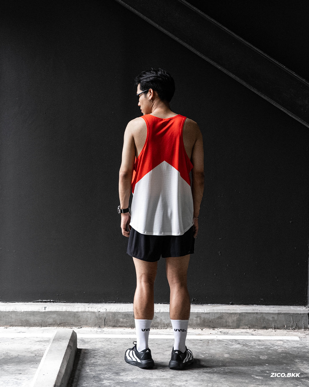 Participation Marathon Red V2 Singlet