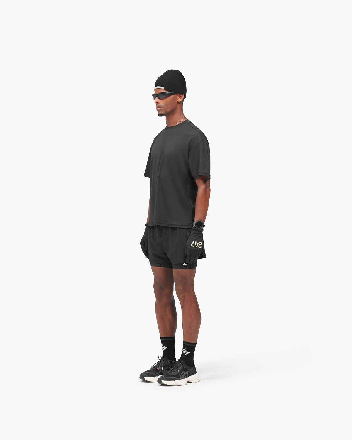 Represent 247 Ghost 2-In-1 Short - Jet Black - Official image 07 | ZICO.BKK