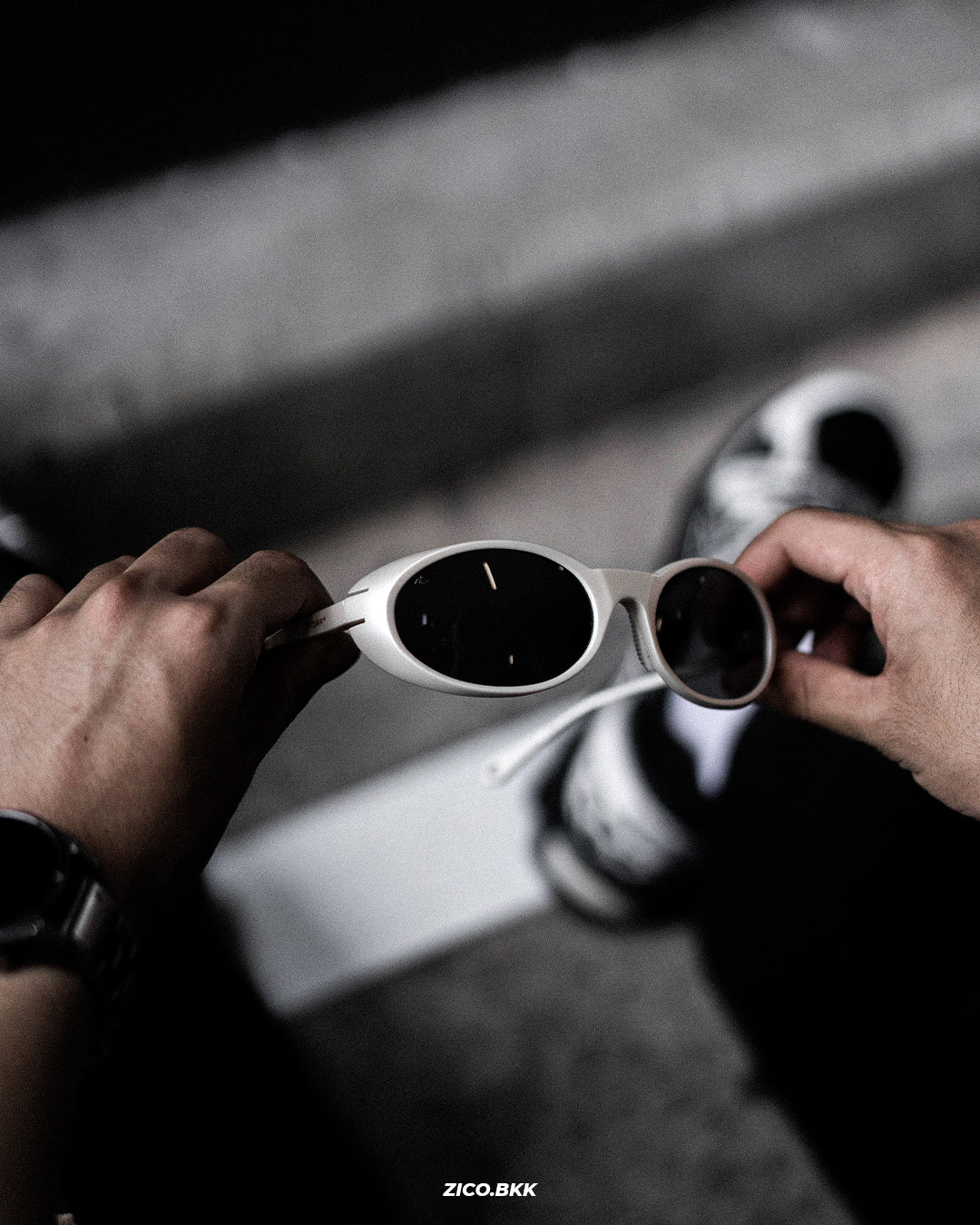 Ridar Fever - White - Ridar Running Sunglasses | ZICO.BKK