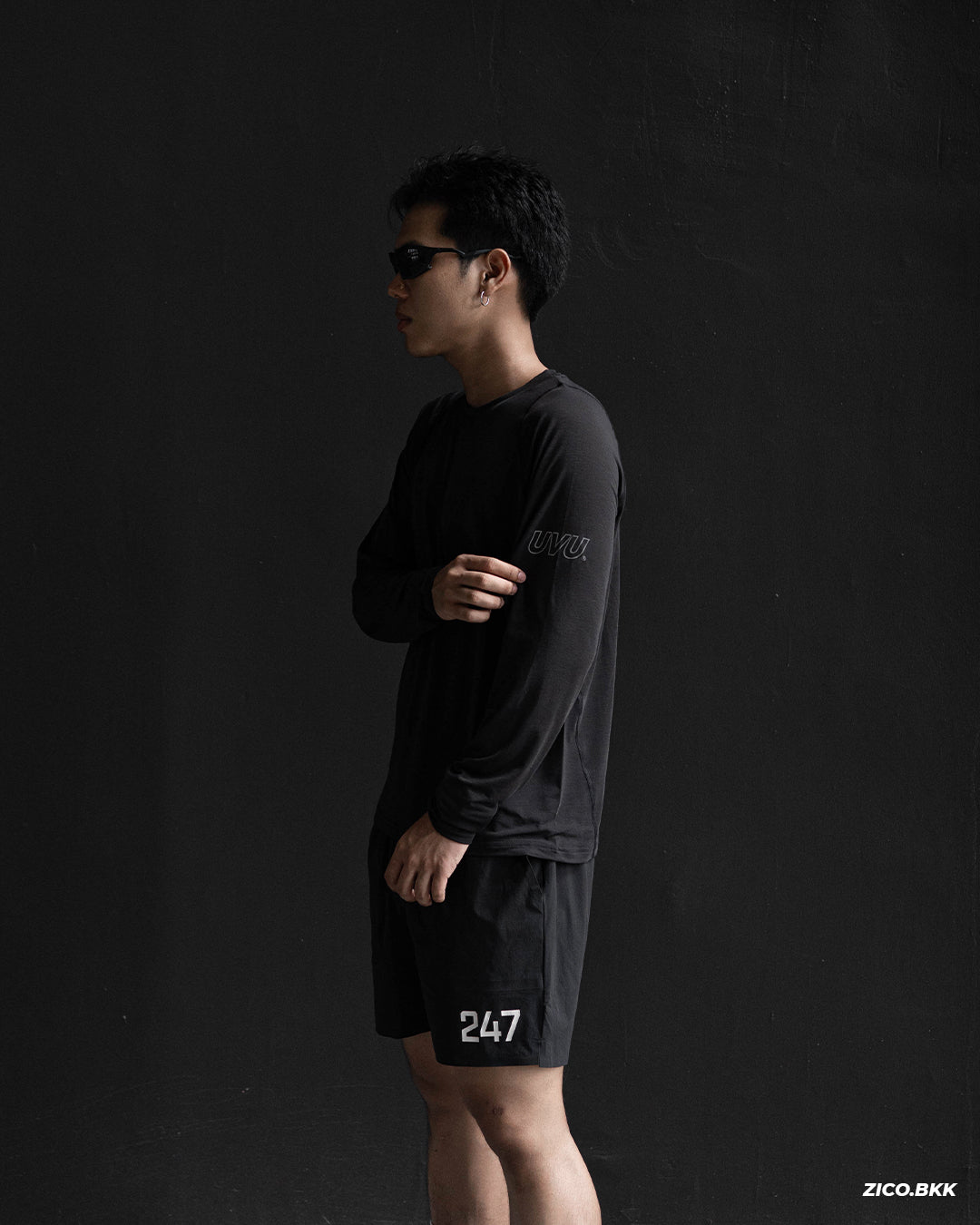 Represent 247 Fused Shorts - Black
