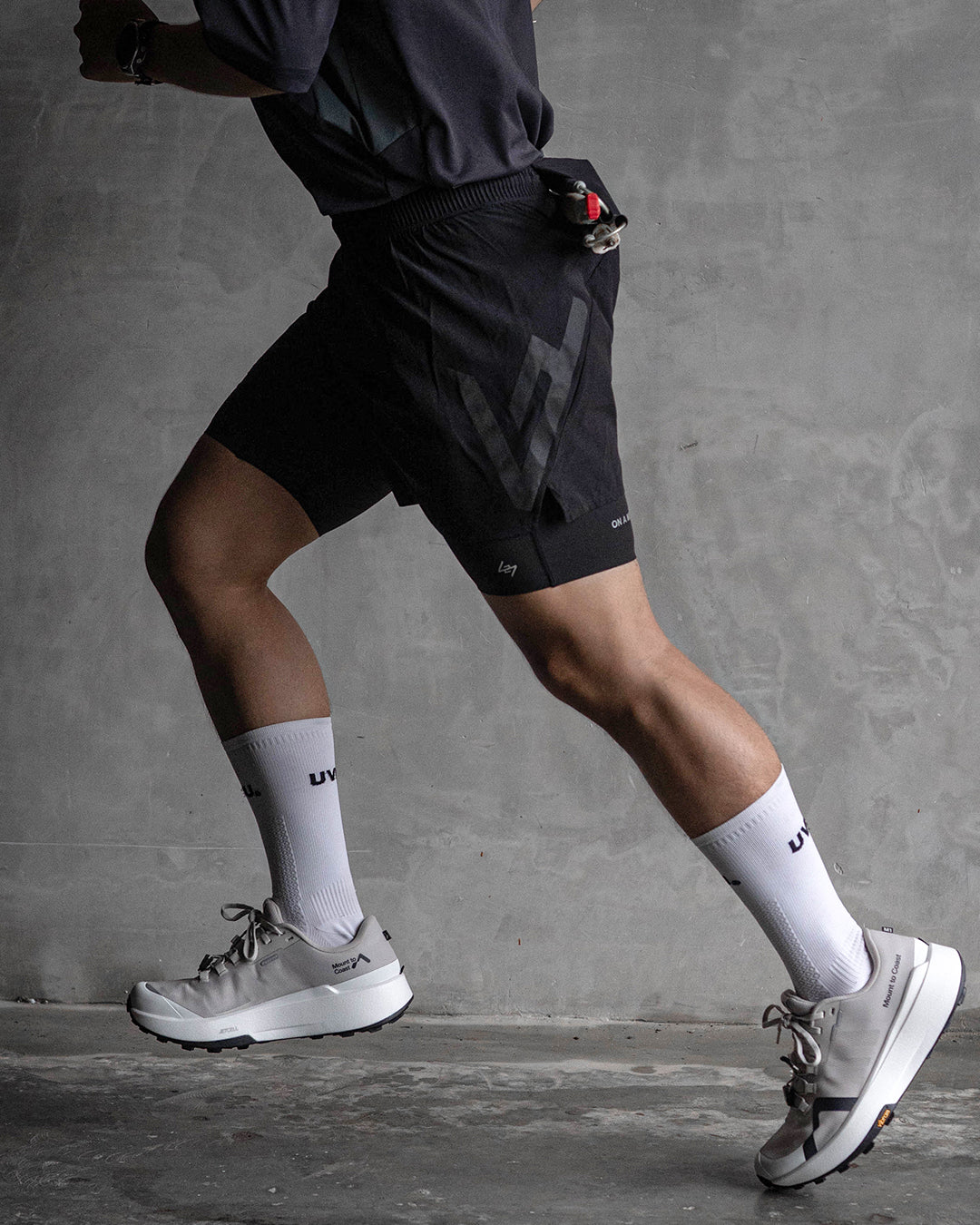 Represent 247 Ghost 2-In-1 Short - Jet Black