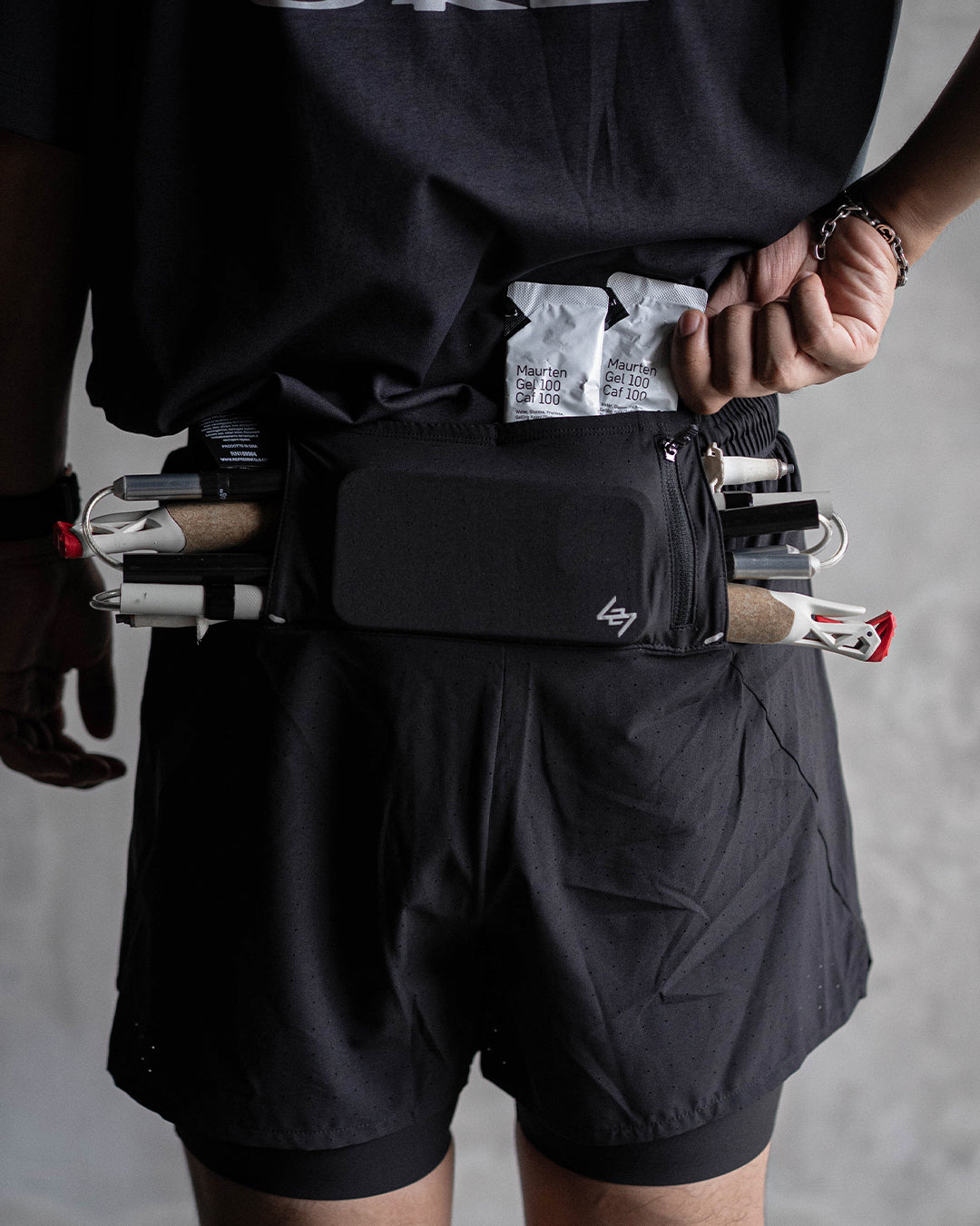 Represent 247 Ghost 2-In-1 Short - Jet Black