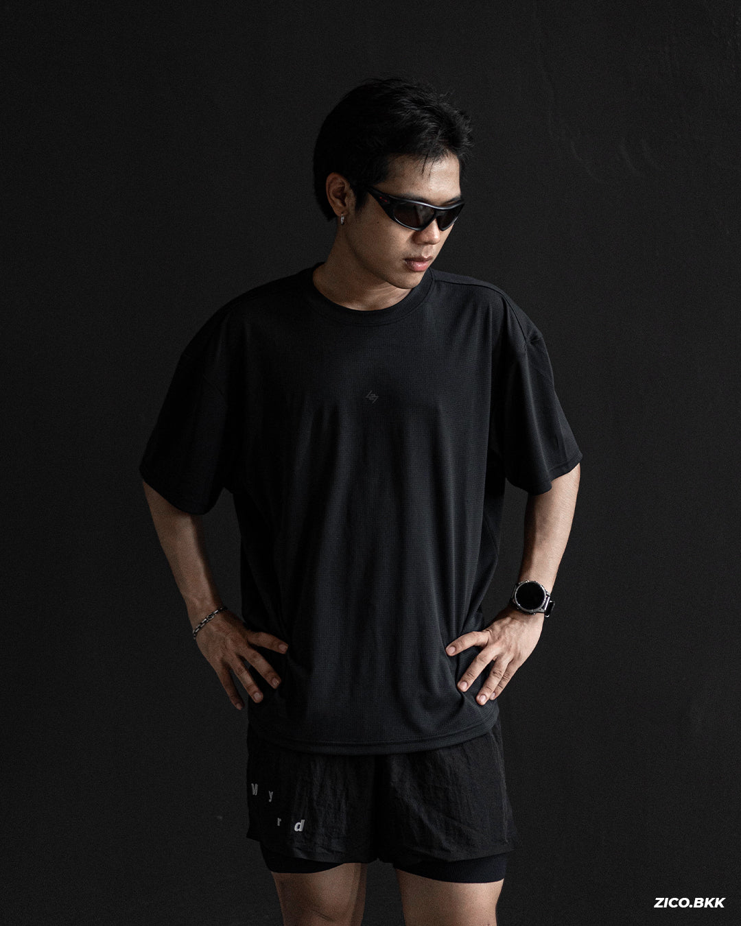Represent 247 Power Dry™ T-Shirt - Jet Black