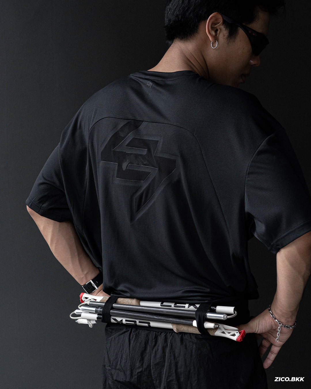 Represent 247 Power Dry™ T-Shirt - Jet Black