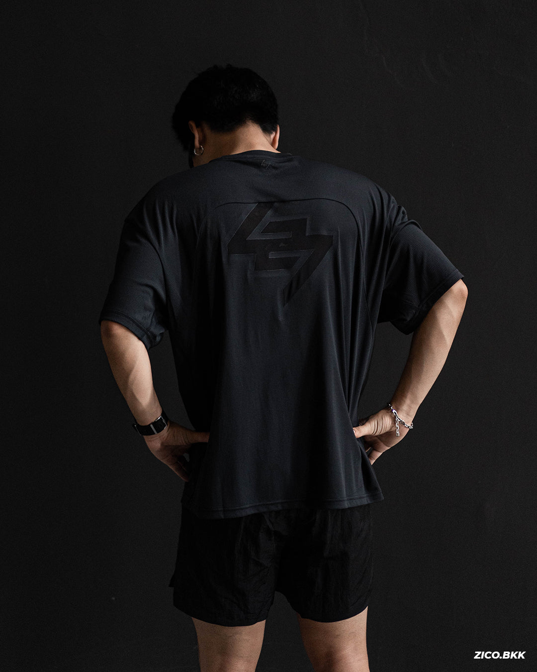 Represent 247 Power Dry™ T-Shirt - Jet Black
