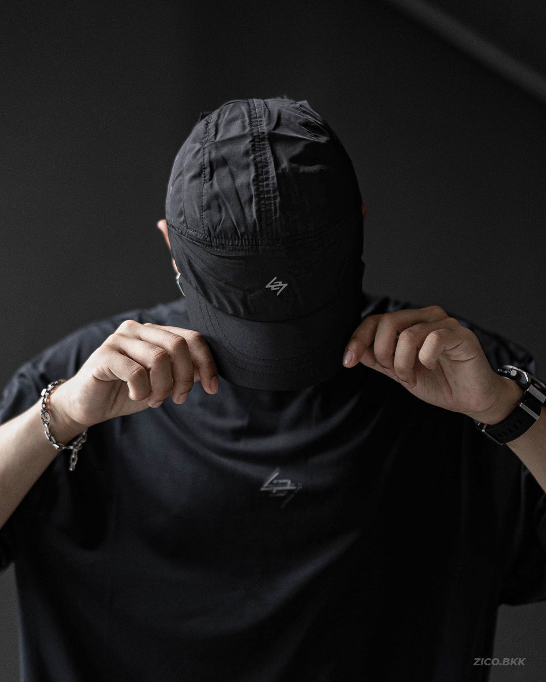Represent 247 Reflex Run Cap - Jet Black