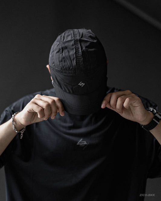 Represent 247 Reflex Run Cap - Jet Black