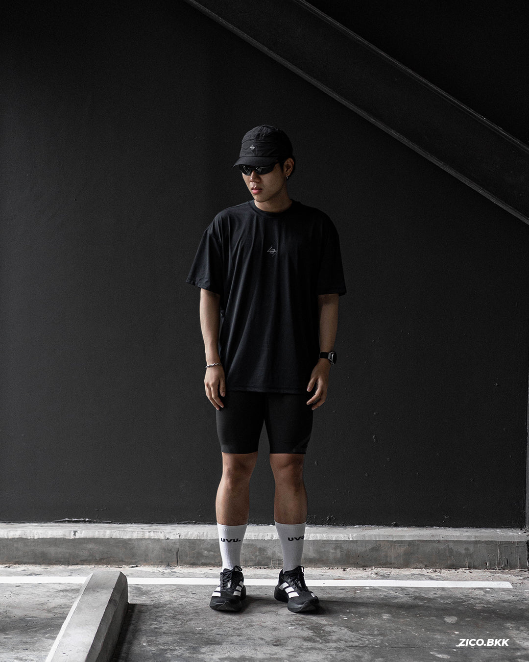 Represent 247 Reflex Run Cap - Jet Black
