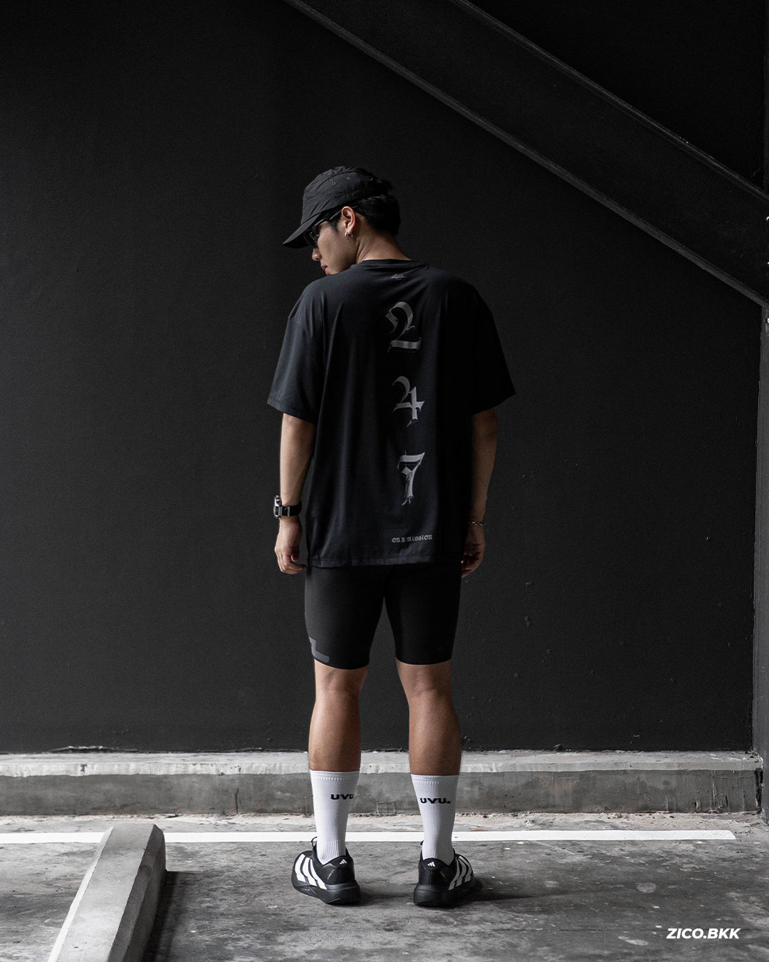 Represent 247 Reflex Run Cap - Jet Black