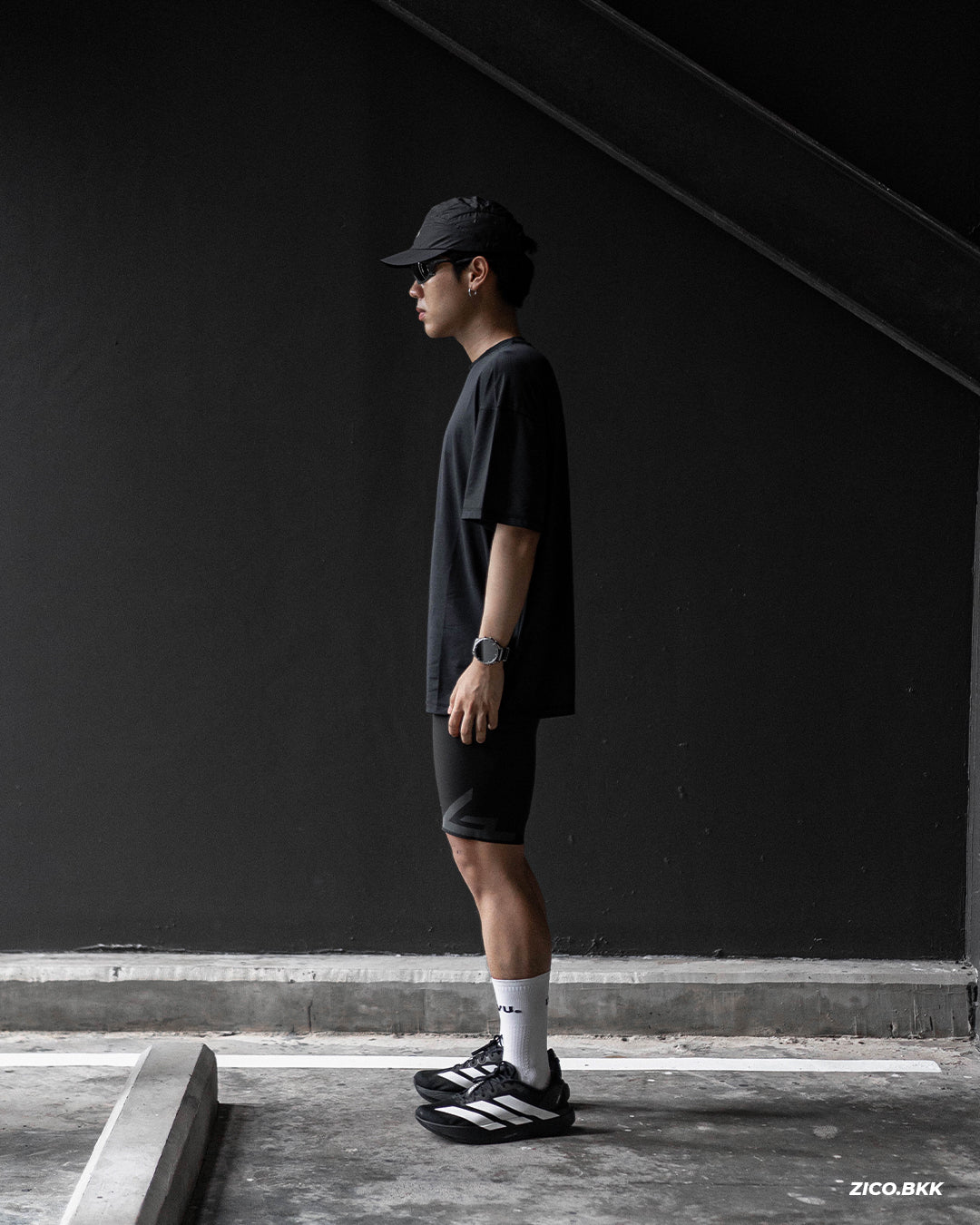 Represent 247 Reflex Run Cap - Jet Black