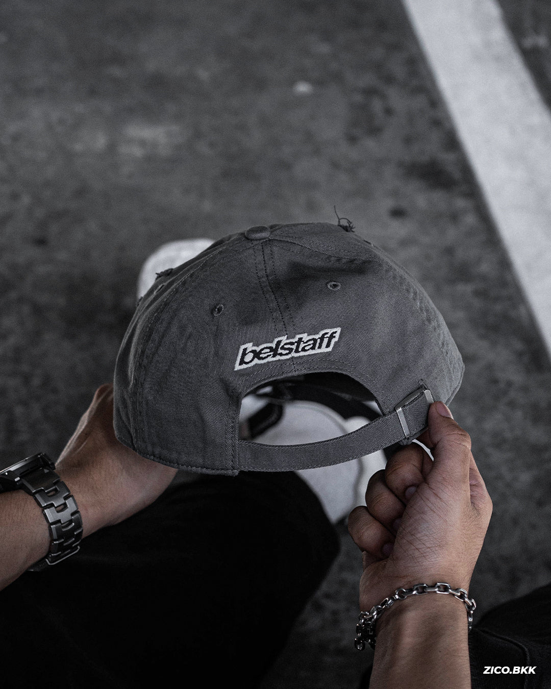 Represent X Belstaff Panelled Cap