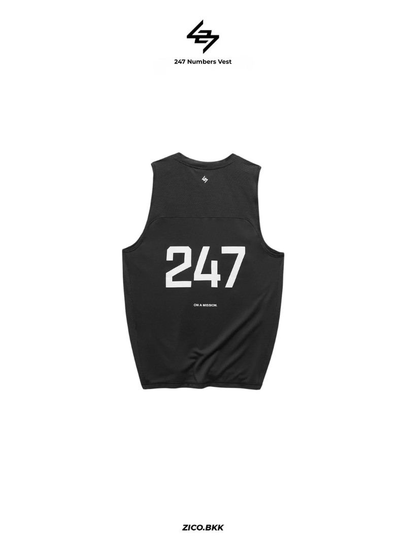 Represent 247 Numbers Vest