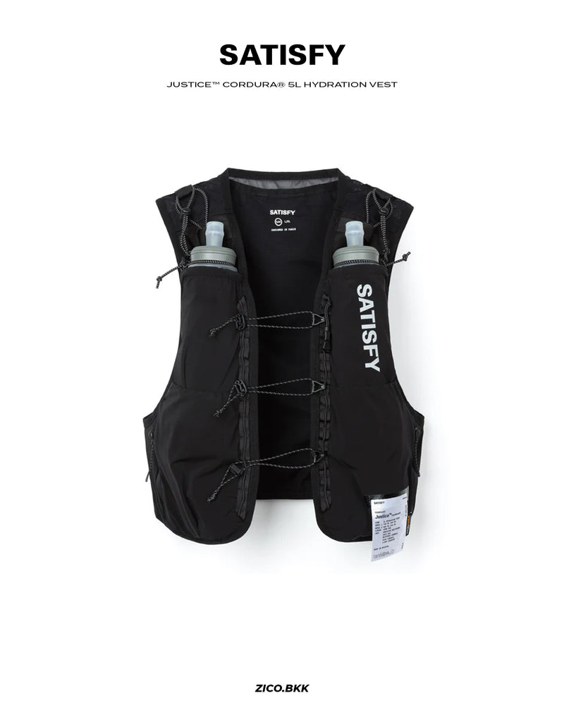 Satisfy Justice Cordura 5L Hydration Vest - Satisfy Hydration Vest | ZICO.BKK