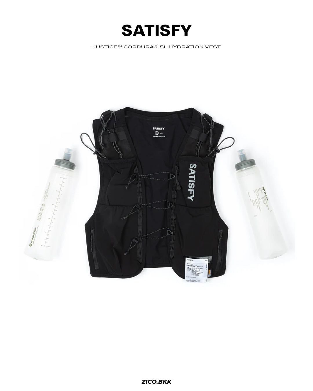 Satisfy Justice™ Cordura® 5L Hydration Vest | ZICO.BKK – zico.bkk