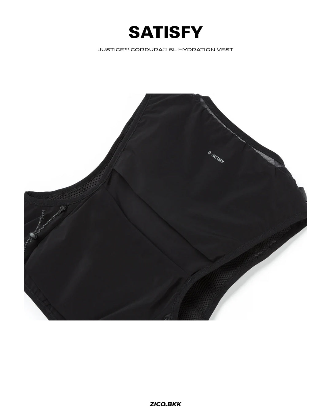 Satisfy Justice™ Cordura® 5L Hydration Vest | ZICO.BKK – zico.bkk