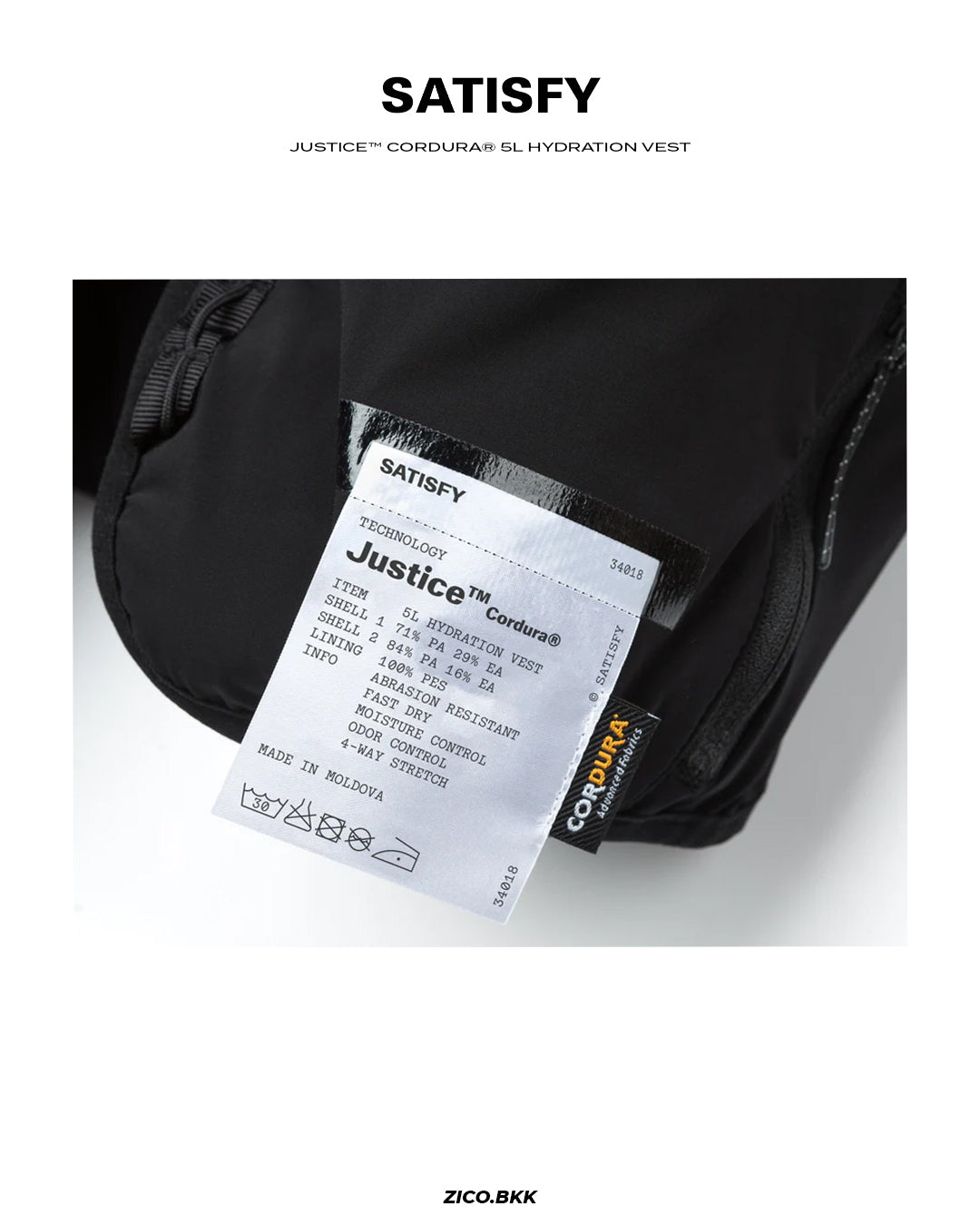 Satisfy Justice™ Cordura® 5L Hydration Vest
