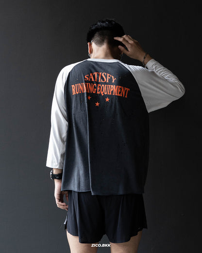 Satisfy MothTech™ Baseball Long Sleeve Tee (Tornado)