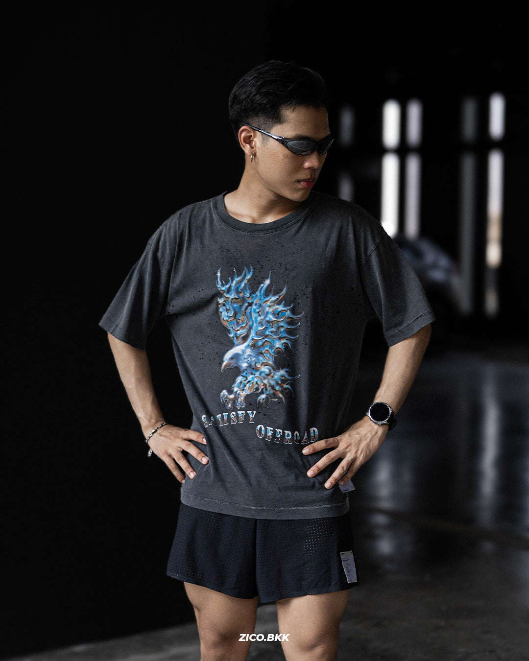 Satisfy MothTech™ T‑Shirt (Eagle Offroad)