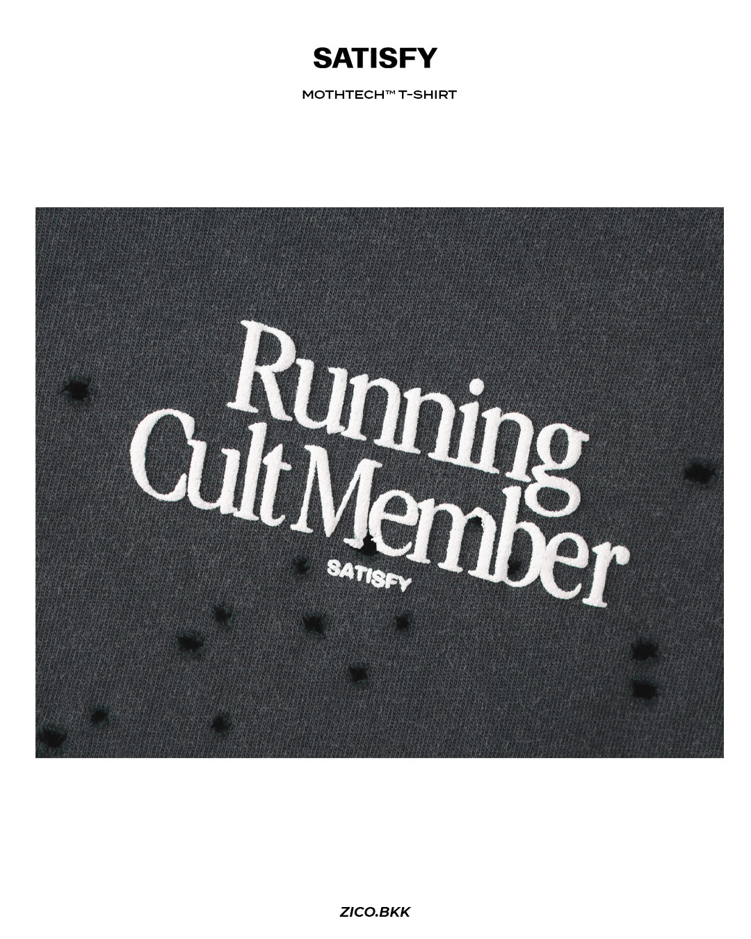 Satisfy MothTech™ T-Shirt (Running CultMember)