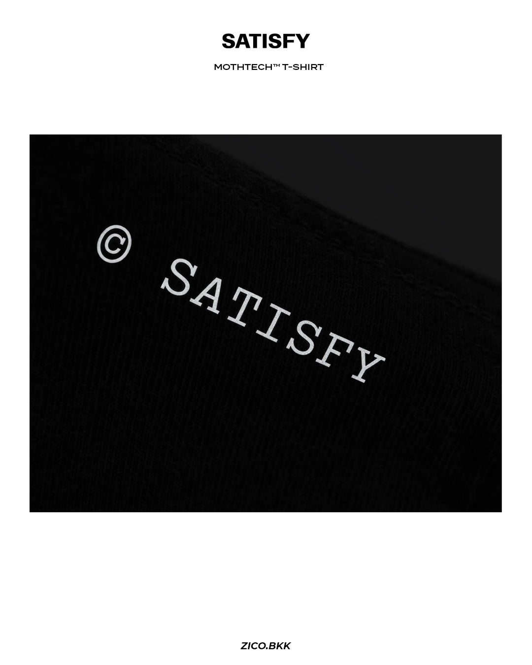 Satisfy MothTech™ T-Shirt (Running CultMember)