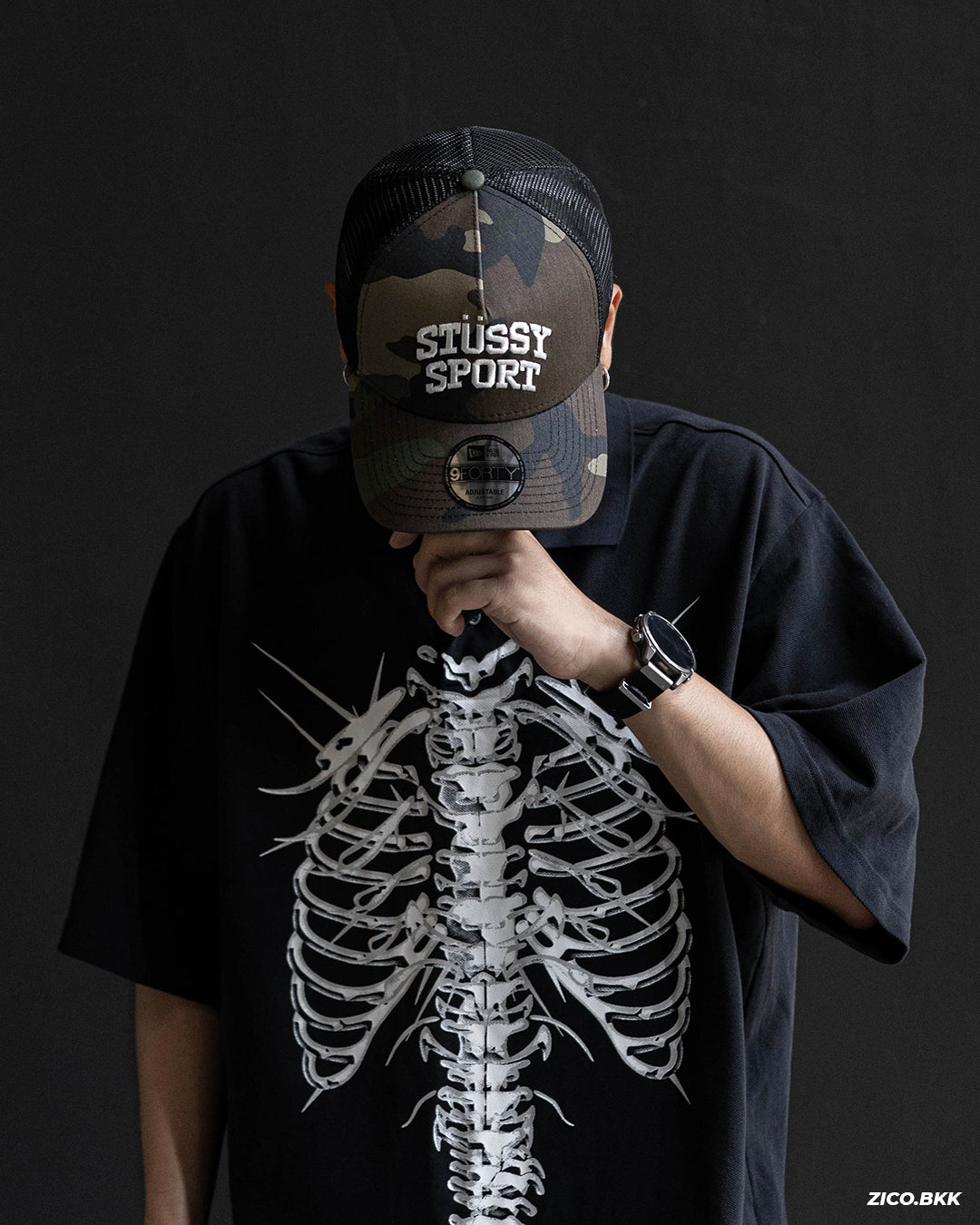 Stüssy New Era 9FORTY Sport Trucker Cap