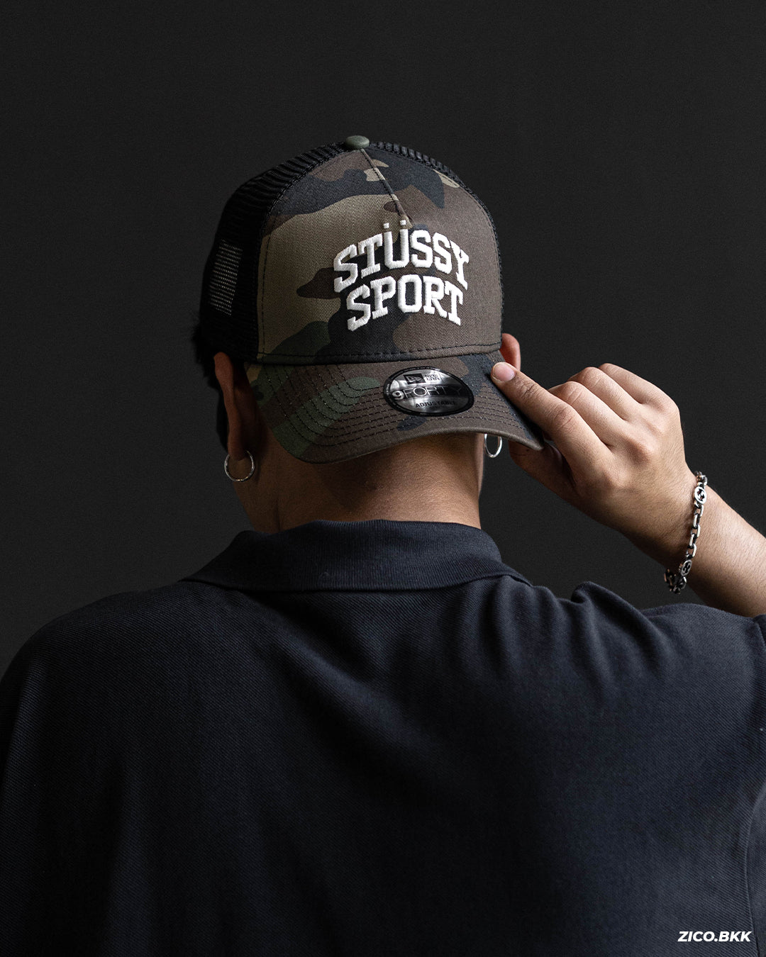 Stüssy New Era 9FORTY Sport Trucker Cap