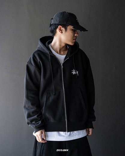 Stussy Basic Stussy ZIP Hoodie