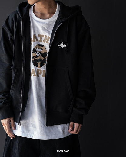 Stussy Basic Stussy ZIP Hoodie