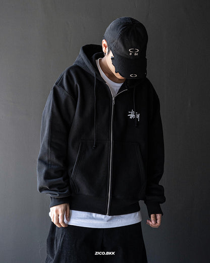 Stussy Basic Stussy ZIP Hoodie