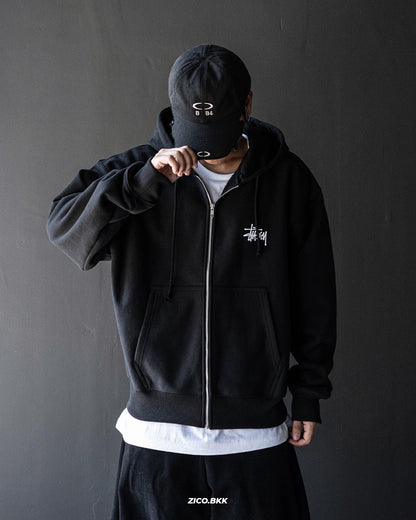 Stussy Basic Stussy ZIP Hoodie