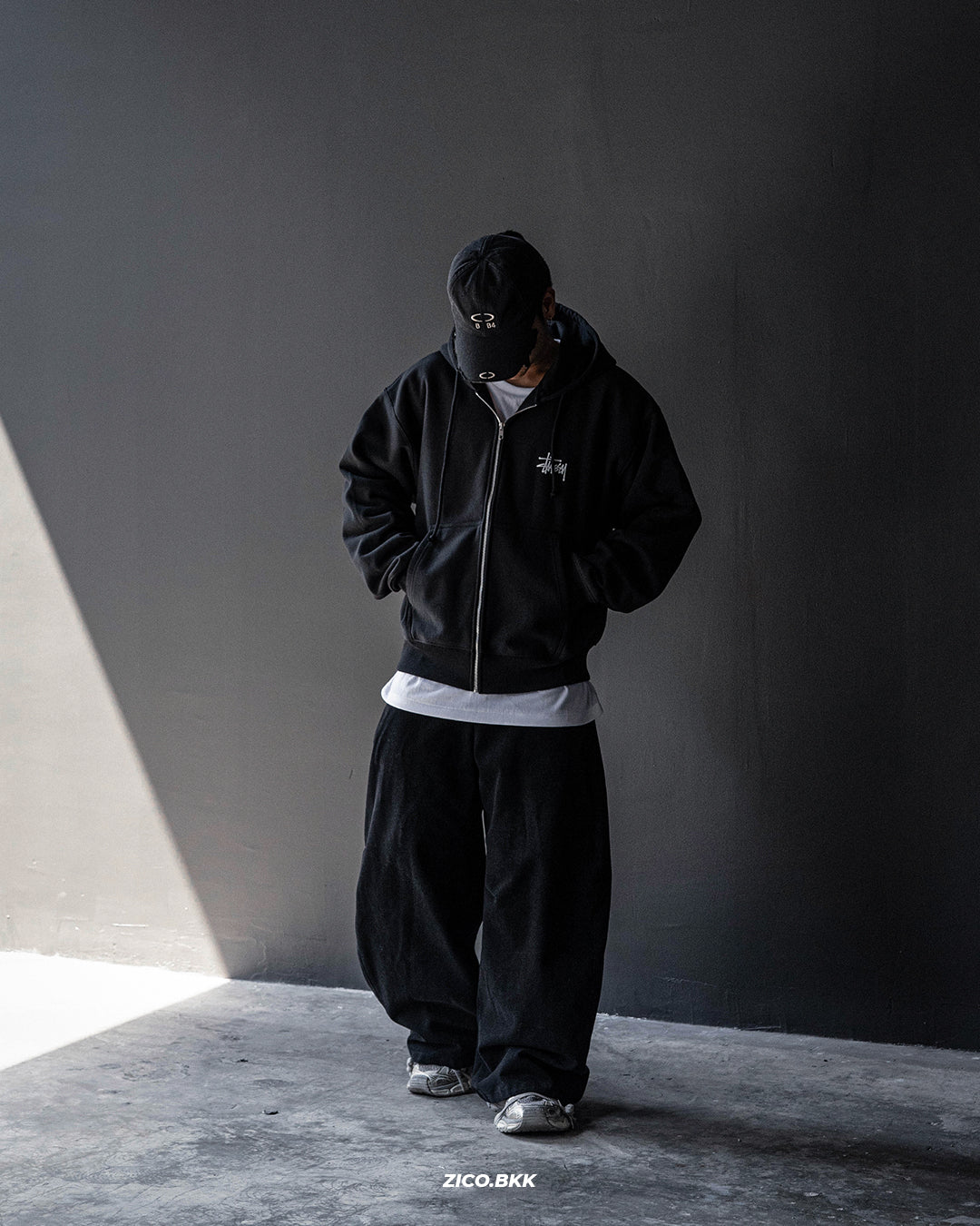 Stussy Basic Stussy ZIP Hoodie