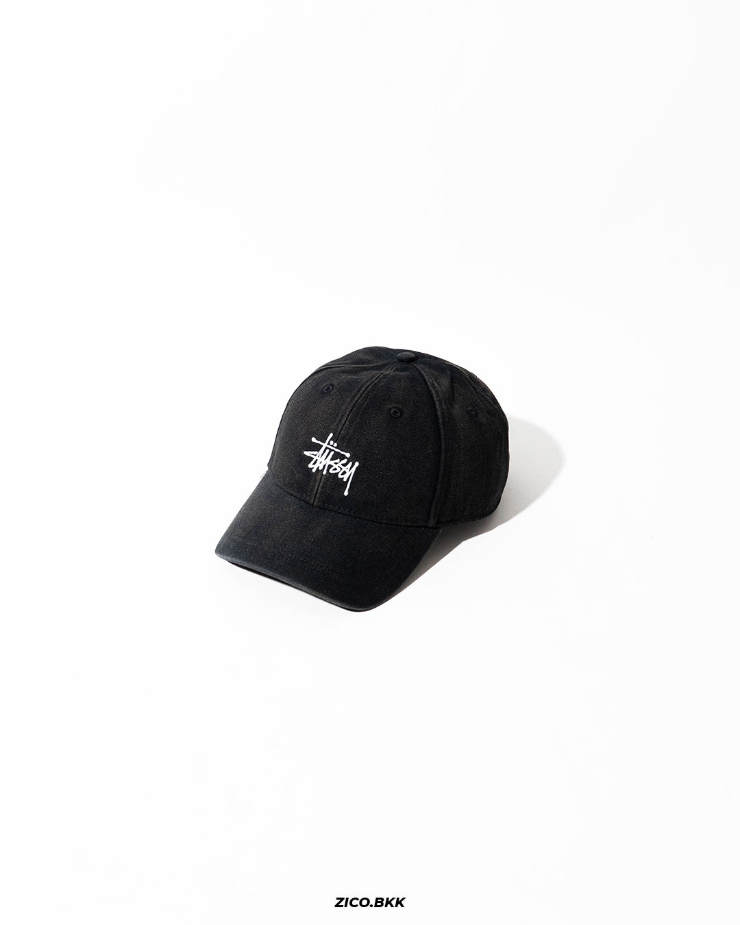 Stussy Basic Stussy Cap Washed Canvas - Stussy Cap | ZICO.BKK