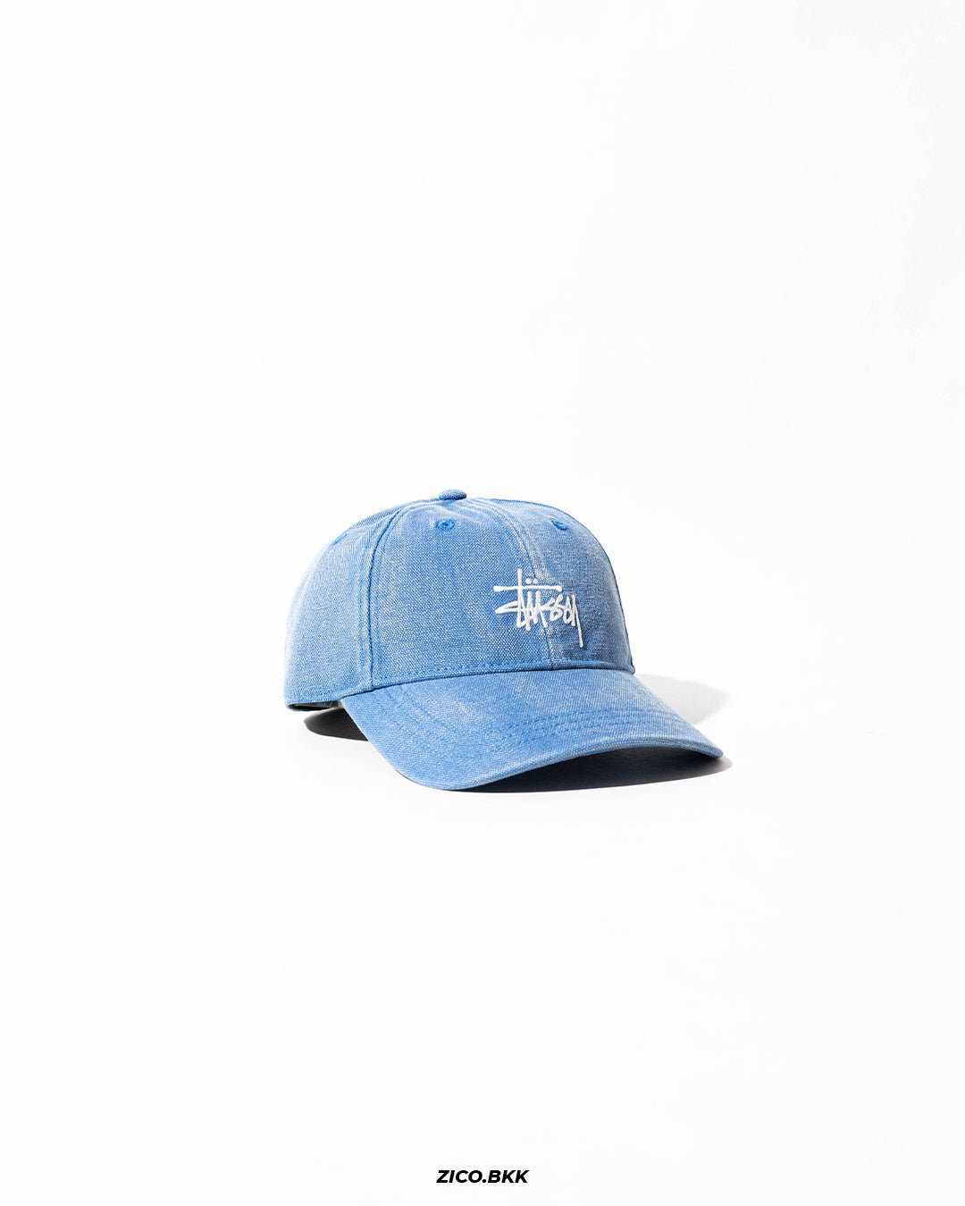 Stussy Basic Stussy Cap Washed Canvas - Stussy Cap | ZICO.BKK