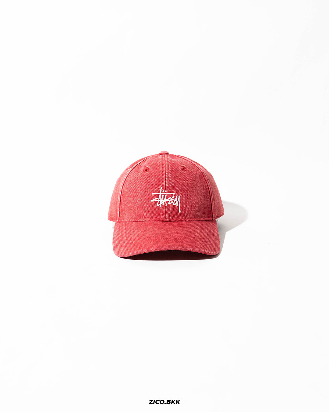Stussy Basic Stussy Cap Washed Canvas - Stussy Cap | ZICO.BKK